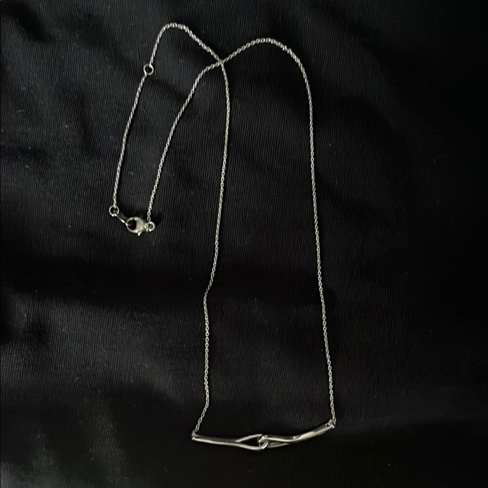 Kay Jewelers Sterling Silver Love + Be Loved Necklace